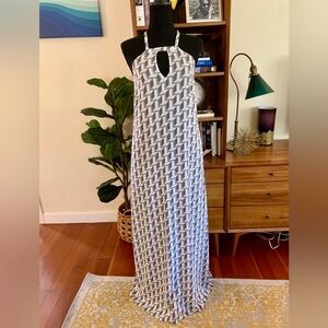 BCBGeneration Geometric Print Mint Dress with Pockets Size XS